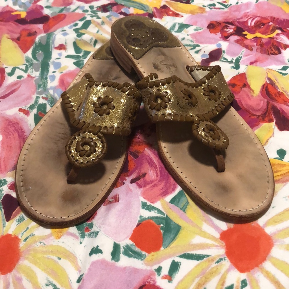 Gold and Brown Jack Rodgers